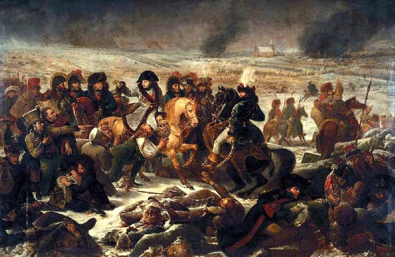 antoine jean gros Napoleon in der Schlacht von Eylau France oil painting art